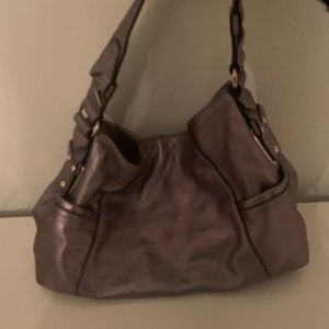 B Makowsky Metallic Purse